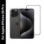 Picture of Premium Tempered Glass for Apple iPhone 15 Pro - Ultimate Protection and Clarity