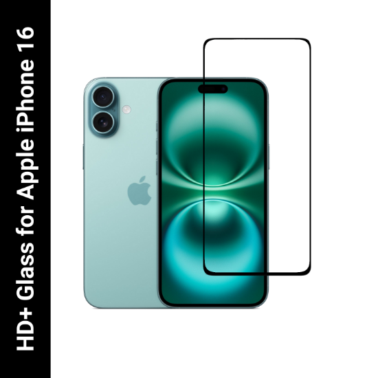 Picture of Premium Tempered Glass for Apple iPhone 16 - Ultimate Protection and Clarity