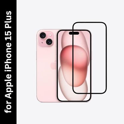 Picture of Apple iPhone 15 Plus Privacy Tempered Glass Screen Protector - Secure Your Screen