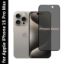 Picture of Apple iPhone 15 Pro Max Privacy Tempered Glass Screen Protector - Secure Your Screen