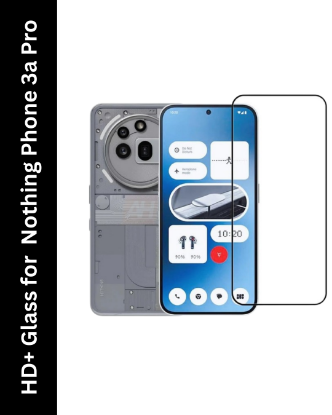 Picture of Nothing Phone (3a) Pro Tempered Glass Screen Protector - Ultimate Edge-to-Edge Protection