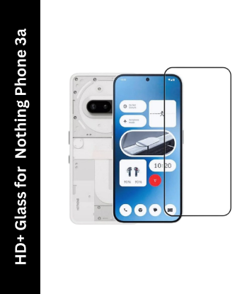 Picture of Nothing Phone (3a) Tempered Glass Screen Protector - Ultimate Edge-to-Edge Protection