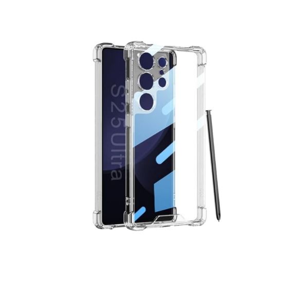 Picture of Kartuce Premium TPU Case for Samsung S25 Ultra 5G – Shockproof, Slim Fit, Anti-Fingerprint Back Cover