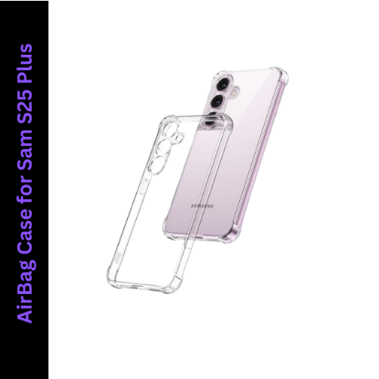 Picture of Kartuce Premium TPU Case for Samsung Glaxy S25 Plus 5G – Shockproof, Slim Fit, Anti-Fingerprint Back Cover