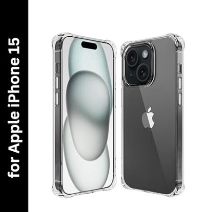 Picture of Kartuce Premium TPU Case for APPLE iPhone 15 – Shockproof, Slim Fit, Anti-Fingerprint Back Cover