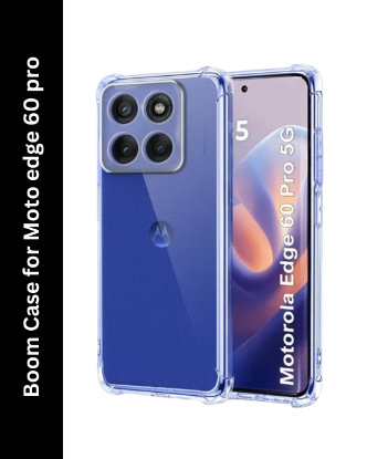 Picture of Kartuce Premium TPU Case for MOTOROLA Edge 60 Pro – Shockproof, Slim Fit, Anti-Fingerprint Back Cover