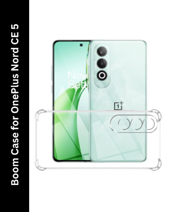 Picture of Kartuce Premium TPU Case for OnePlus Nord CE5 – Shockproof, Slim Fit, Anti-Fingerprint Back Cover