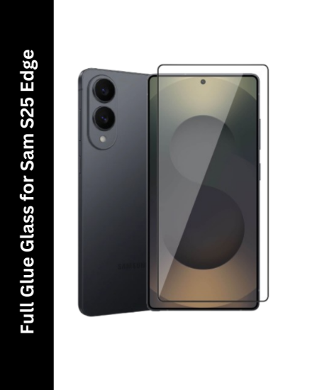 Picture of Samsung Galaxy S25 Edge 5G Tempered Glass Screen Protector - Ultimate Edge-to-Edge Protection