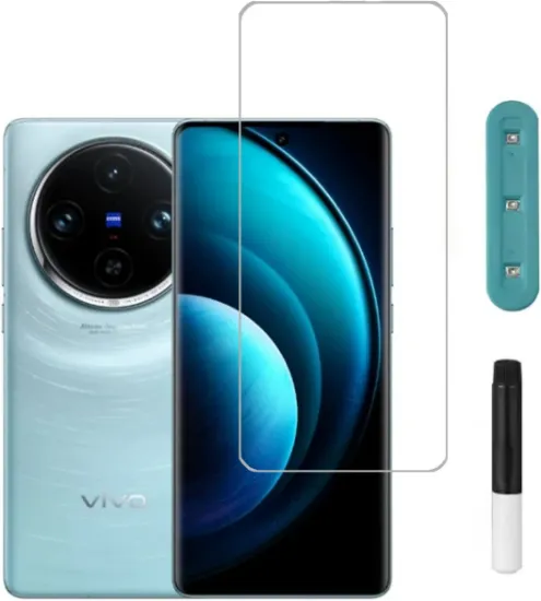 Picture of Vivo X100 UV Curve Glass Screen Protector - Ultimate Edge-to-Edge Protection