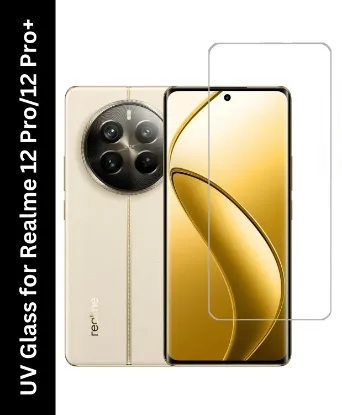 Picture of Realme 12 Pro 5G/Realme 12 Pro+ 5G UV Curve Glass Screen Protector - Ultimate Edge-to-Edge Protection