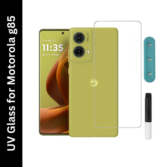 Picture of Motorola G85 5G UV Curve Glass Screen Protector - Ultimate Edge-to-Edge Protection