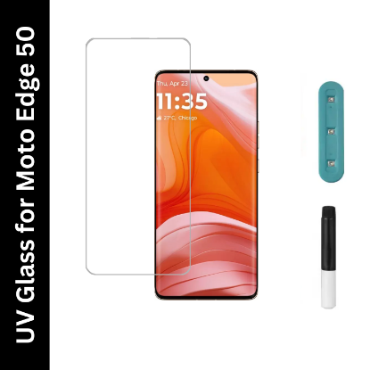 Picture of Motorola Edge 50 5G UV Curve Glass Screen Protector - Ultimate Edge-to-Edge Protection