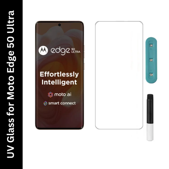 Picture of Motorola Edge 50 Ultra 5G UV Curve Glass Screen Protector - Ultimate Edge-to-Edge Protection